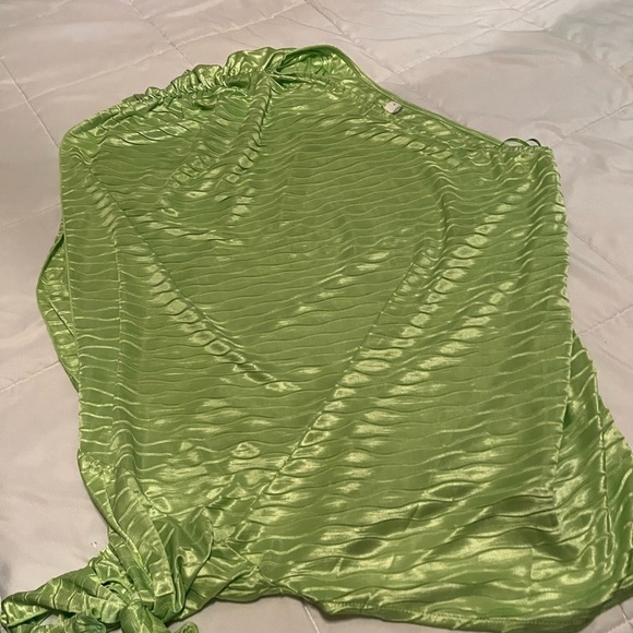 glam One Shoulder Top Size Large - Picture 3 of 7